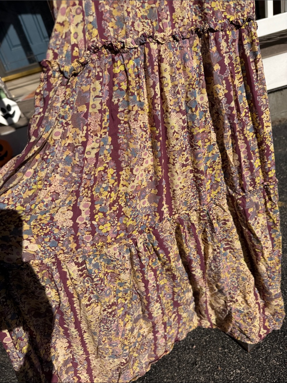 Vintage Free People Valerie Floral Maxi Dress - Picture 5 of 7